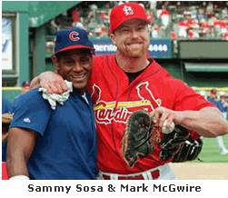 Sammy Sosa and Mark McGwire