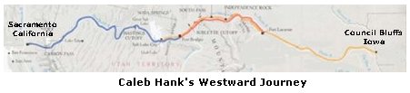 Caleb Hank's Westward Journey